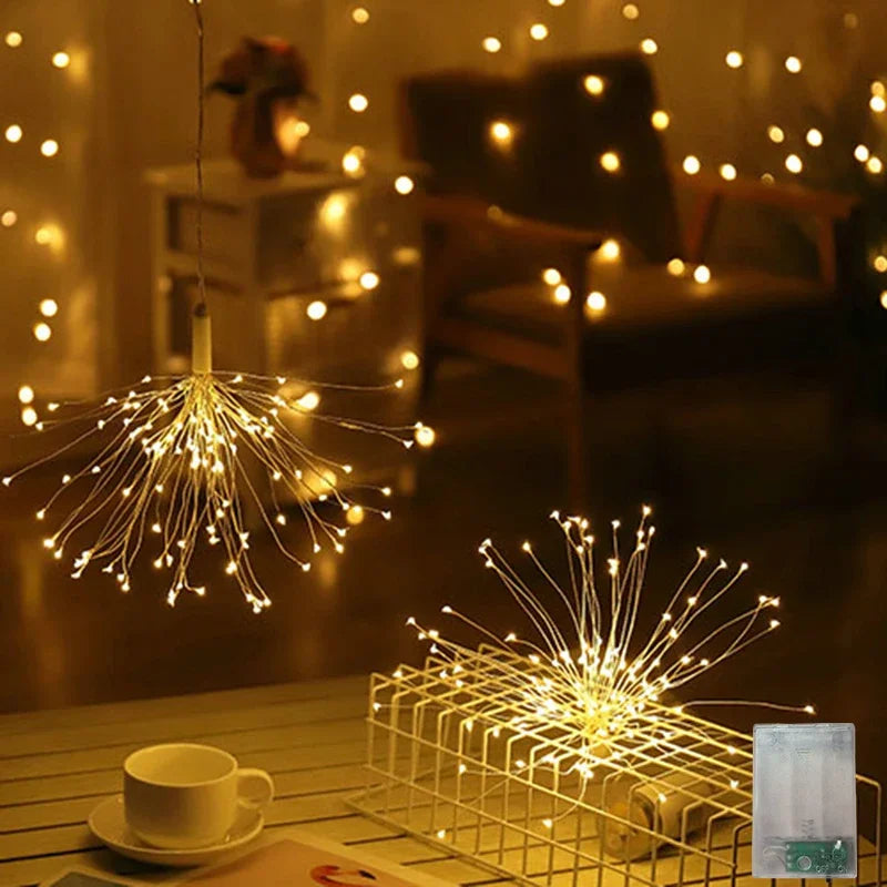 LumiBurst LED Vuurwerk Kerstverlichting - buitenverlichting - afmetingen