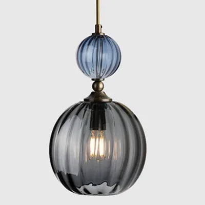 AuroraNordic Gekleurd Glas Hanglamp - hanglampen - afmetingen