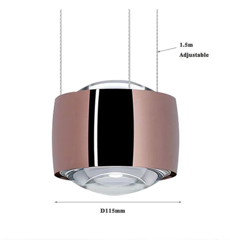 Modern Elegance Hanging Pendant Light – Luxe Verlichting voor Elke Ruimte - hanglampen - sfeerbeeld
