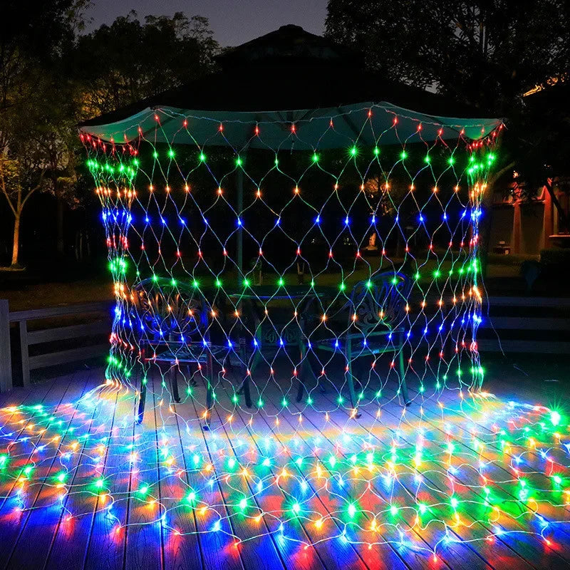 LED Kerstverlichting Netvormig