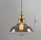 NordicLoom – Moderne Loft Hanglamp met Glas