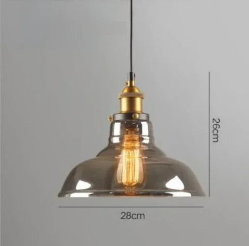 NordicLoom – Moderne Loft Hanglamp met Glas