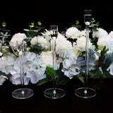 LumenAcry Heldere Acryl Kandelaar Set (3-delig)