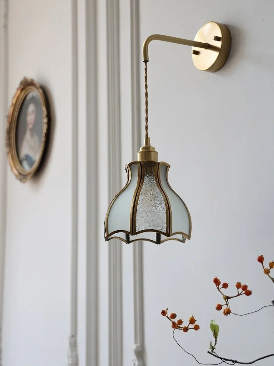 Aurora Copper Wall Light - wandlamp - afmetingen