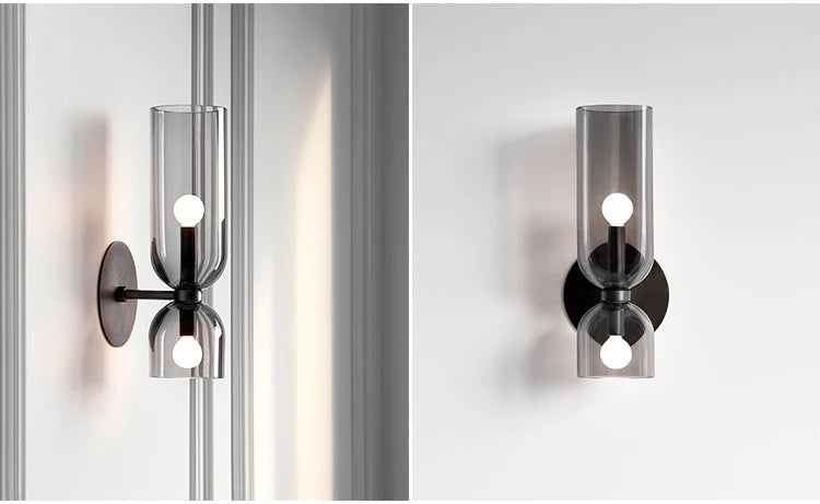 AuroraNord Luxe Glazen Wandlamp - wandlamp - gemonteerd