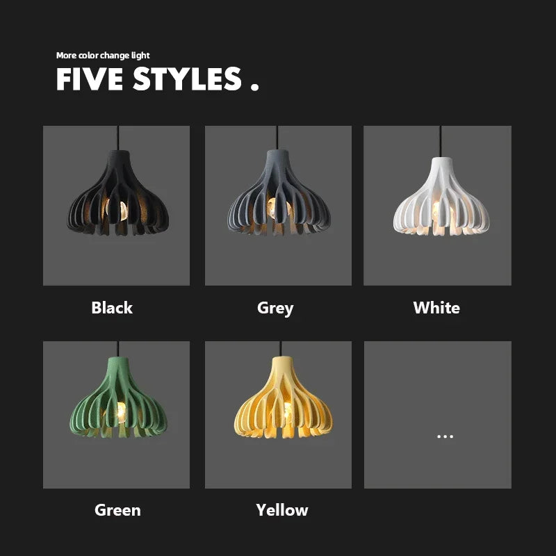 MacaronGlow Designer Resin Kroonluchter - hanglampen - in de kamer