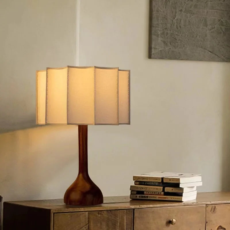 Wabi Sabi Houten Staande Vloerlamp - wandlamp - detail