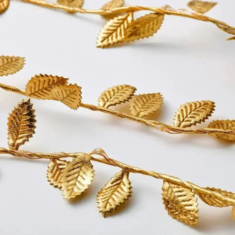AureaLeaf Gouden kerstverlichting