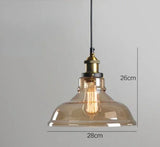 NordicLoom – Moderne Loft Hanglamp met Glas