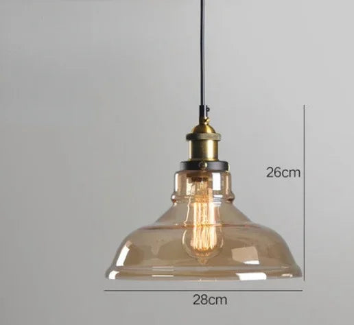 NordicLoom – Moderne Loft Hanglamp met Glas