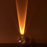 LumiVista Eye of the Sky Crystal LED Table Lamp