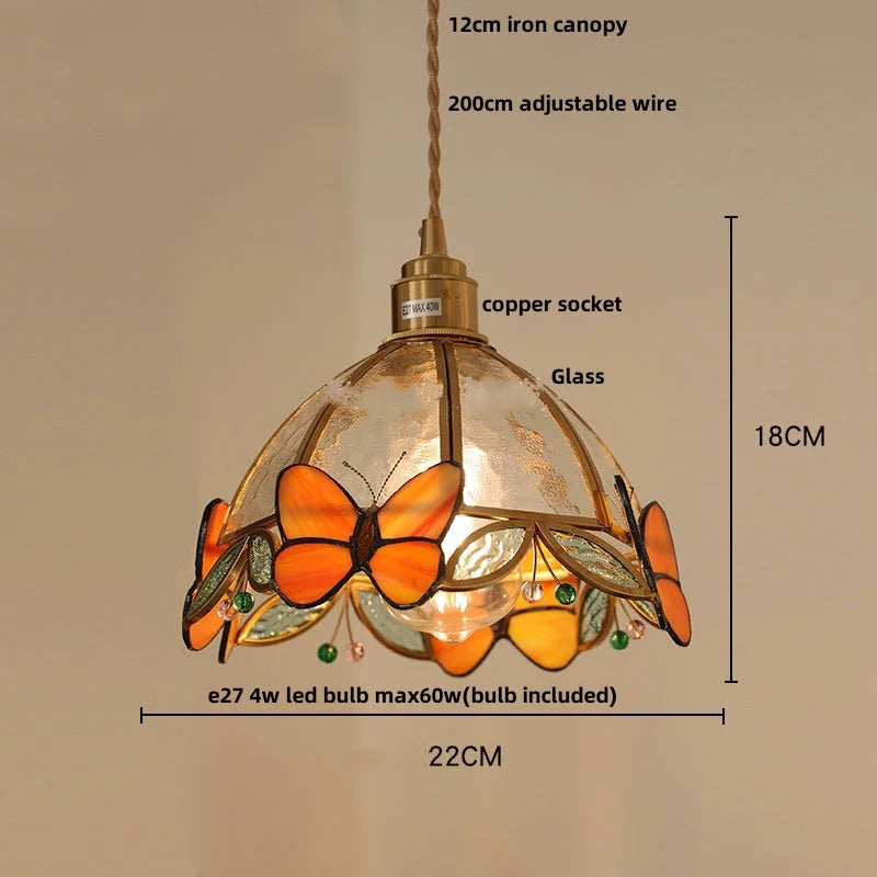 AuroraGlass Nordic LED Hanglamp - hanglampen - in de kamer