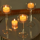 LumaVase Glazen Kandelaar Set