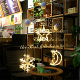 SantaGlow LED Raamverlichting met Zuignap