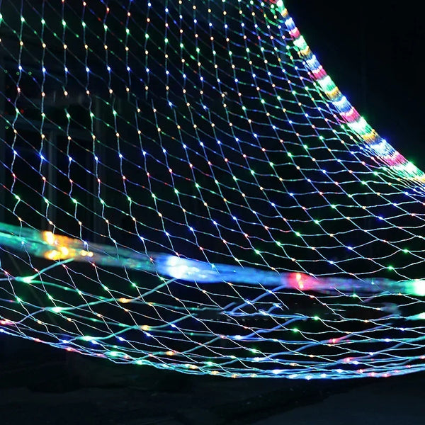 LED Kerstverlichting Netvormig