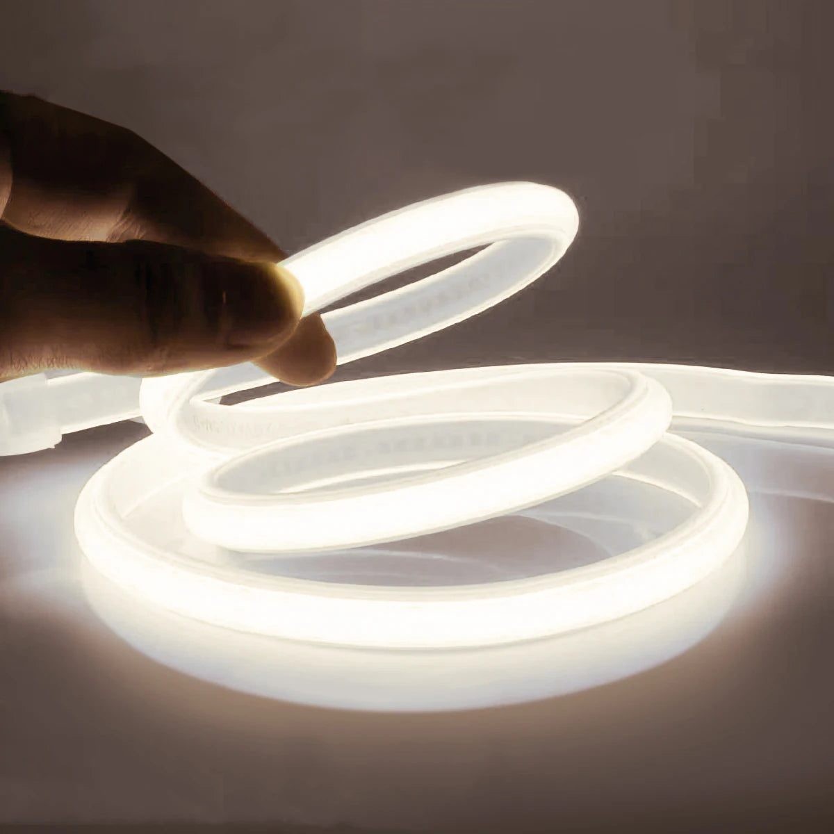 NeoGlow COB LED Neon Lichtstrip – 5M / 10M / 20M / 30M 110V–220V Waterproof LED - buitenverlichting - afmetingen