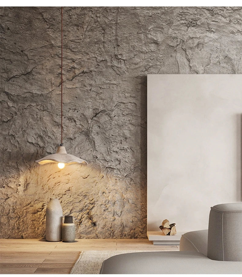 Japandi Wabi-Sabi Hanglamp - hanglampen - sfeerbeeld