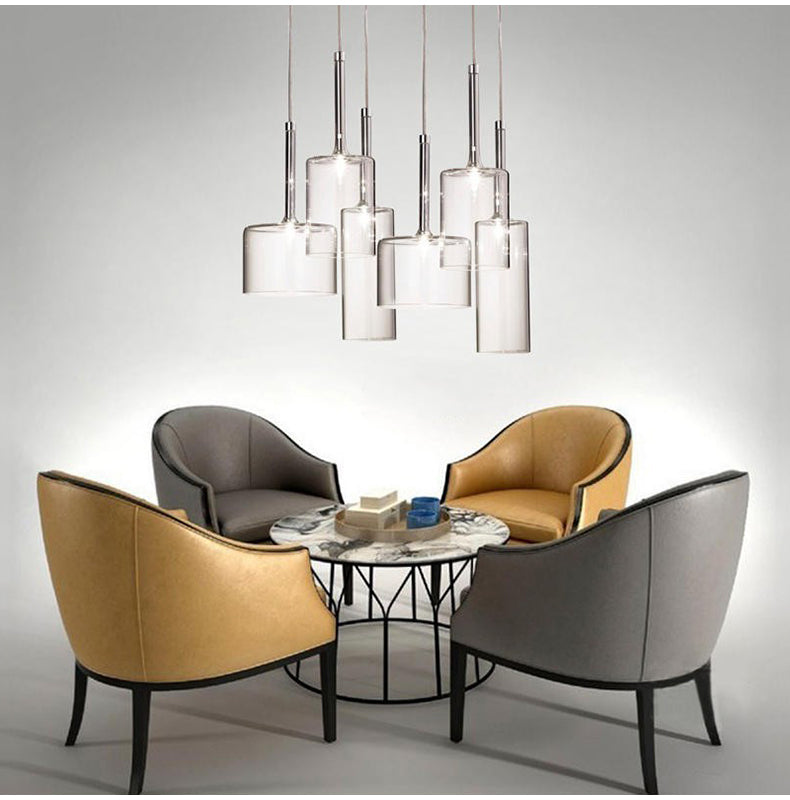 LuceVetro Eleganza – Italiaanse Minimalistische Design Hanglamp