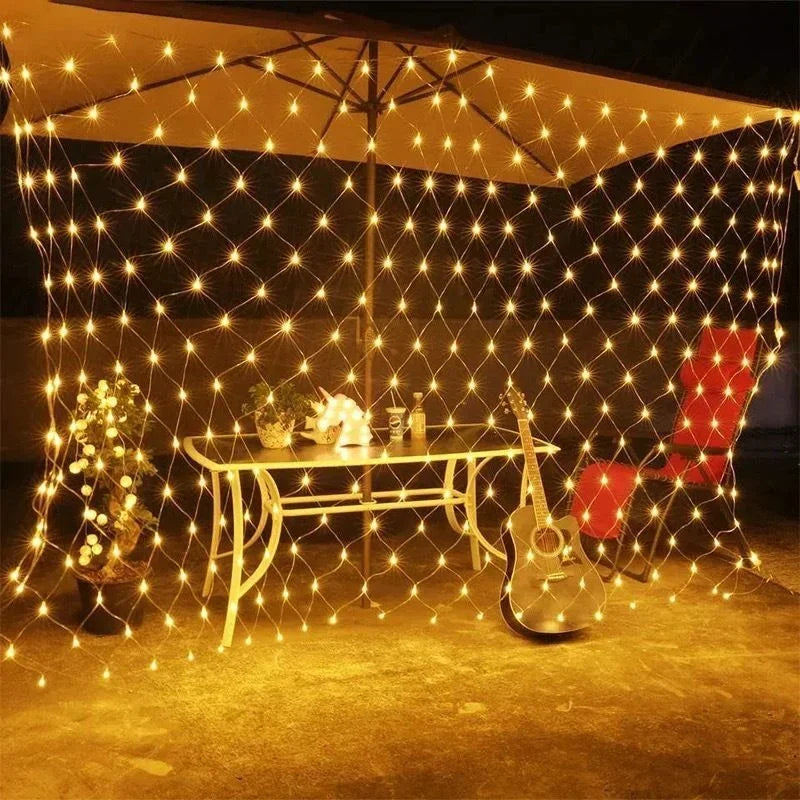LumiGrid Net LED String Lights - buitenverlichting - afmetingen