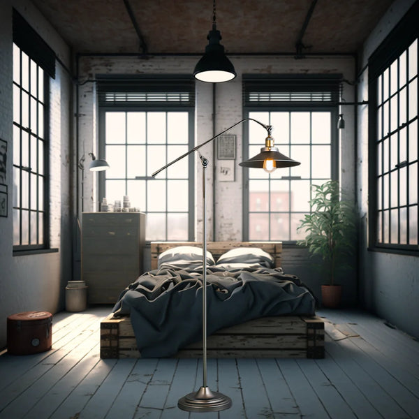 LUMIRÉTRO Moderne Retro Vloerlamp