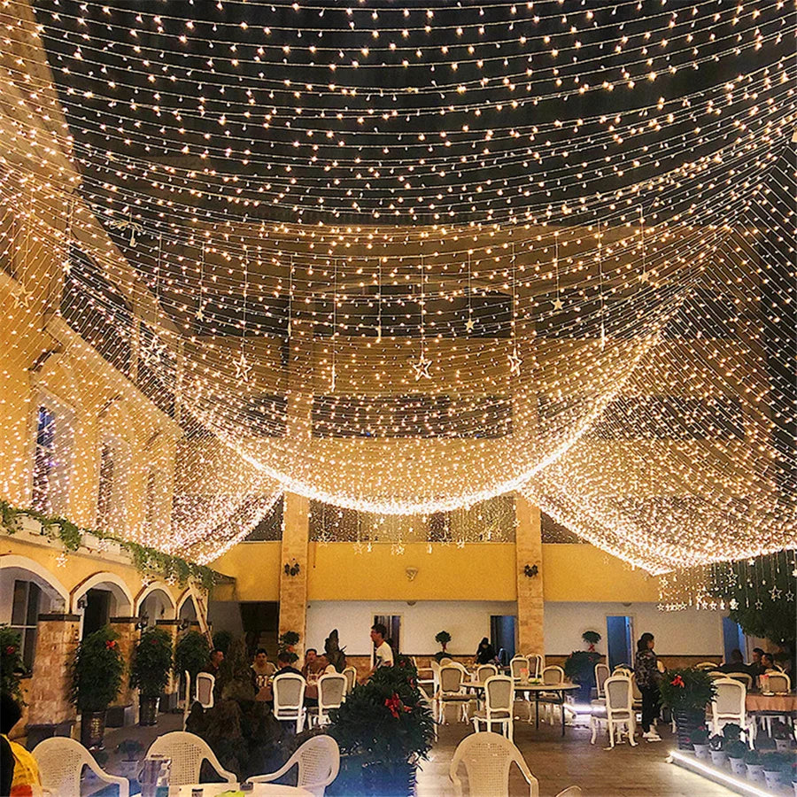 LumiFest LED Kerstverlichting – 10M / 50M / 100M - buitenverlichting - close-up