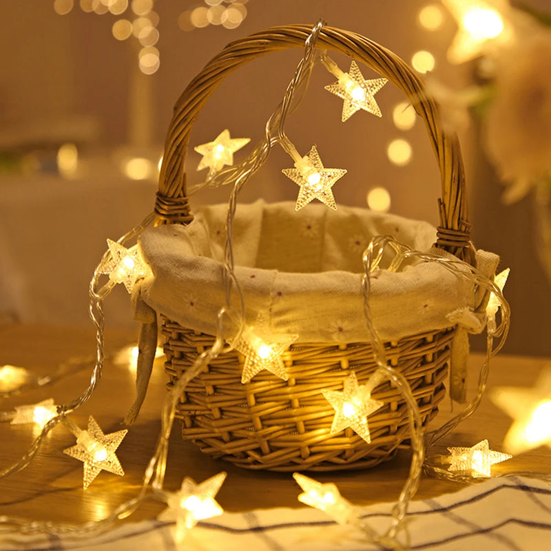 StellaGlow LED Sterren Sfeerverlichting – 51-100 LED’s Batterijgevoed