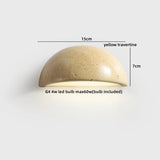 TerraLume Wabi-Sabi Travertin LED Wandlamp