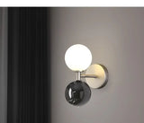 Nordic Marble Glow – Luxe LED Wandlamp van Marmer