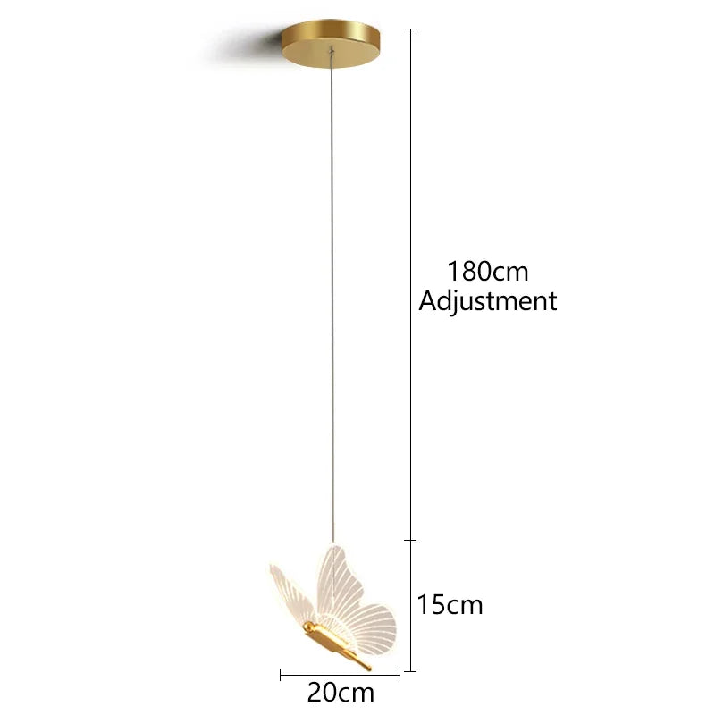 AuréaButterfly Moderne LED Vlinder Hanglamp
