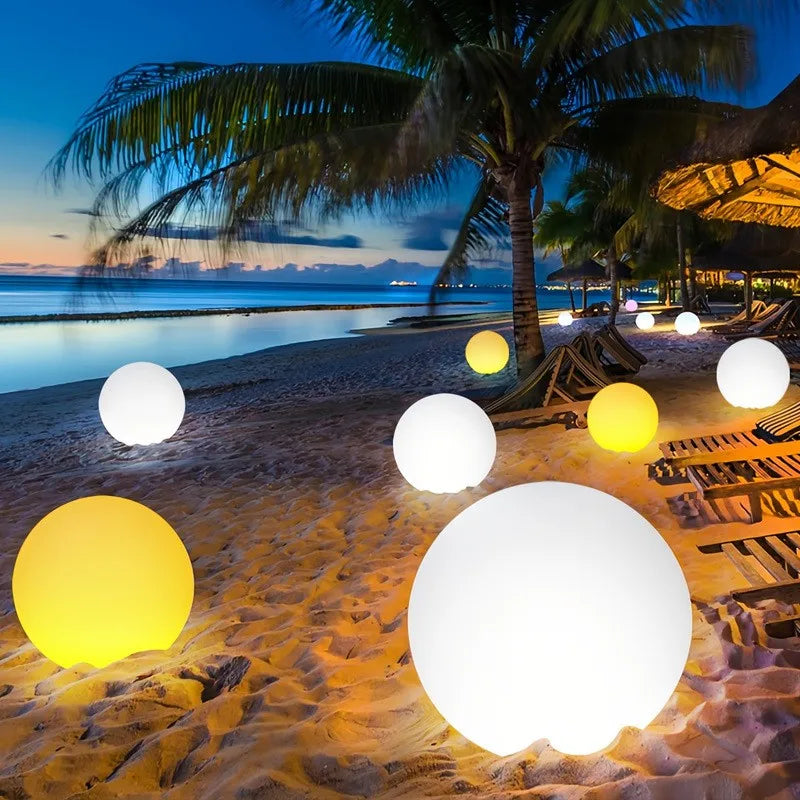 LUXARÉ GlowSphere RGB Tuinlamp op Zonne-energie