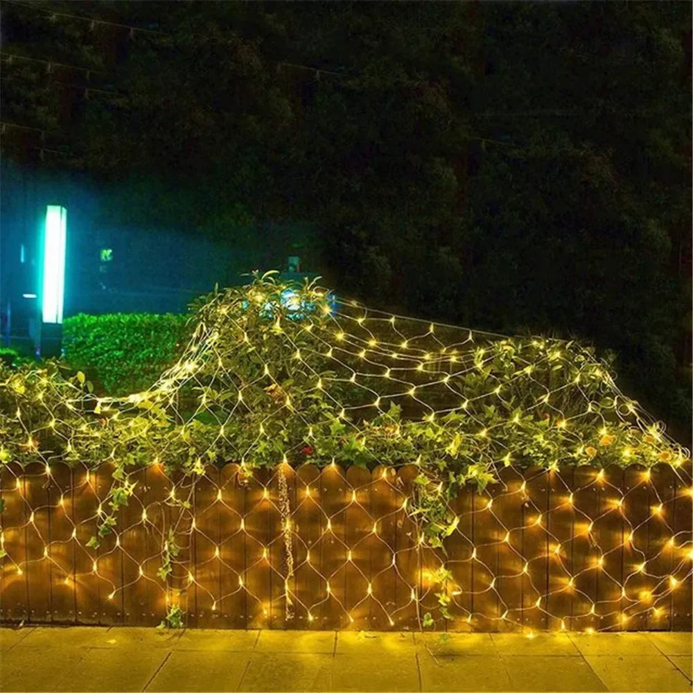 LED Kerstverlichting Netvormig - buitenverlichting - afmetingen