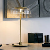 Aurélo – Designer Tafellamp van Glas met LED in Postmoderne Stijl