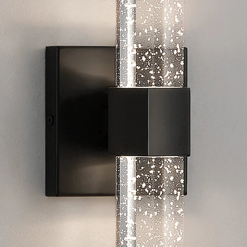 AuroraLux Bubble Wandlamp – Luxe Gouden LED - wandlamp - in de kamer