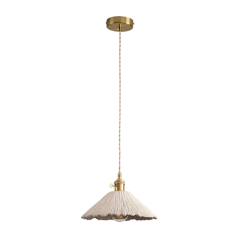 ZENOVA Japanse Wabi-Sabi Hanglamp - hanglampen - zijaanzicht