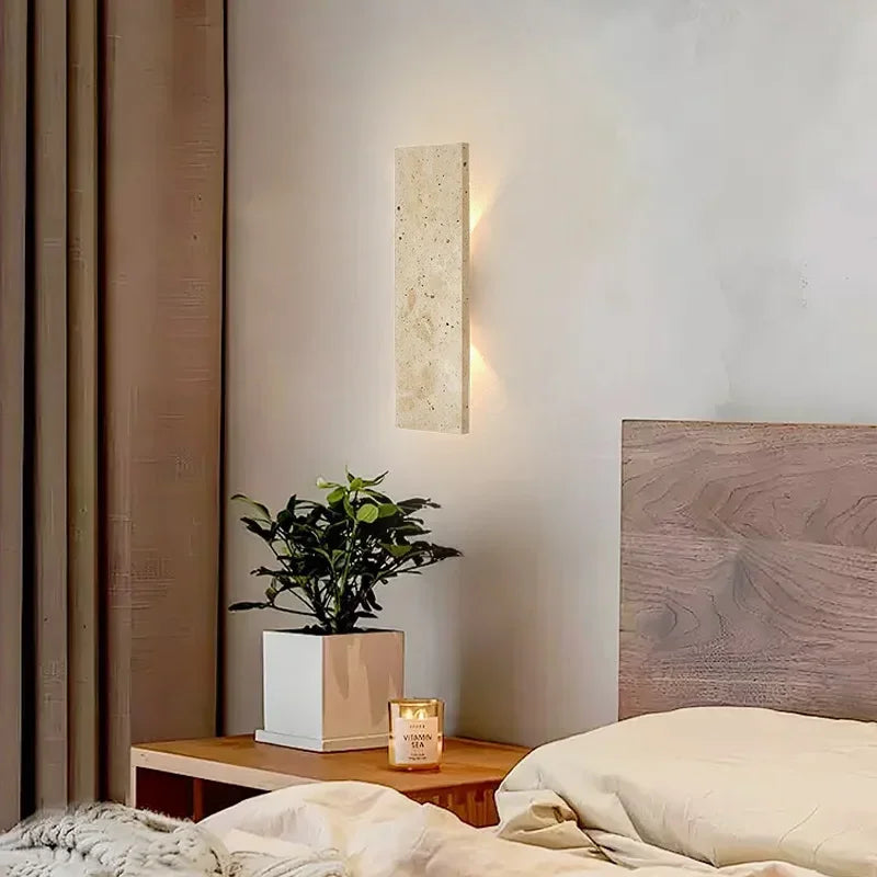 NATURGLO Waterdichte Natuursteen Wandlamp