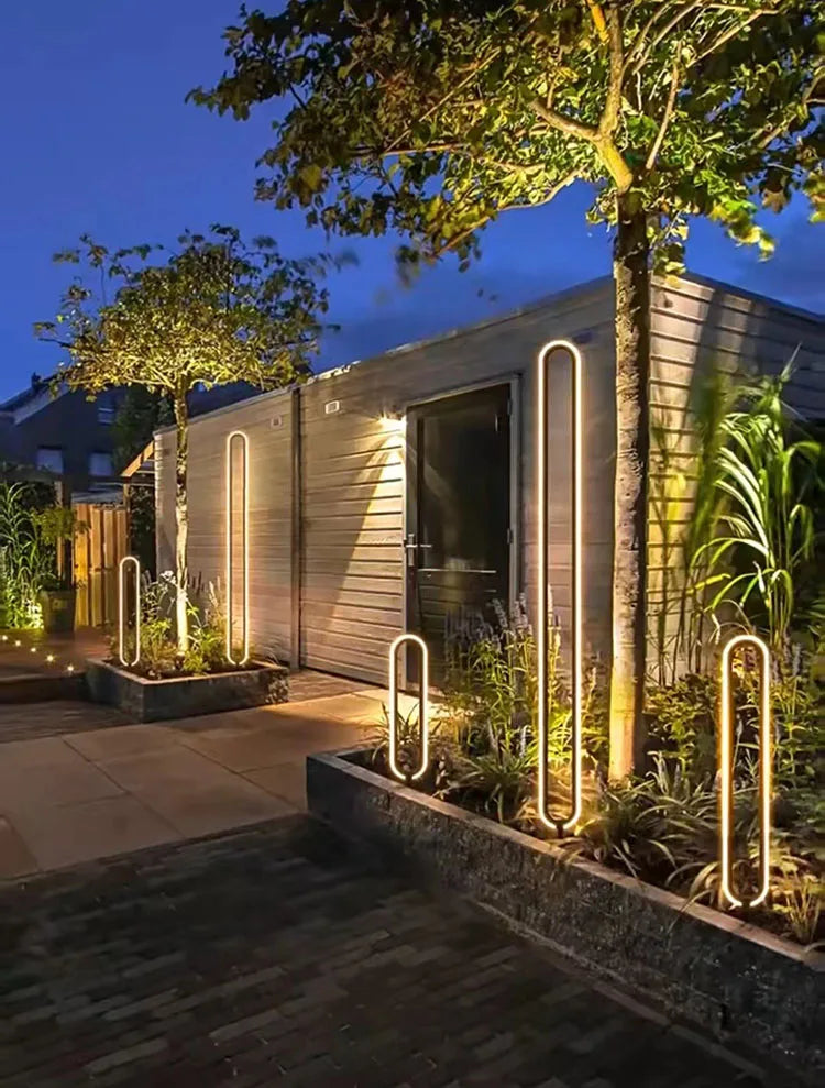 LumiPath Rondo – Waterdichte LED Tuinlamp | Minimalistisch Buitenlicht voor Pad, Villa & Landschap - buitenverlichting - sfee