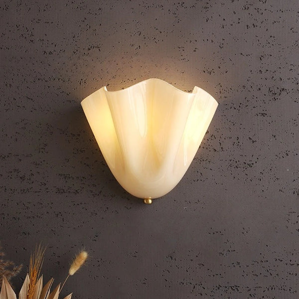 Retro Kleurrijke Glazen Wandlamp