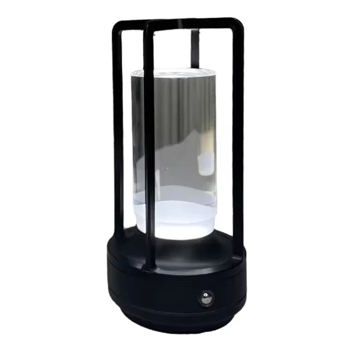 LumiCrystal Oplaadbare LED Tafellamp met Touch - tafellampen - afmetingen