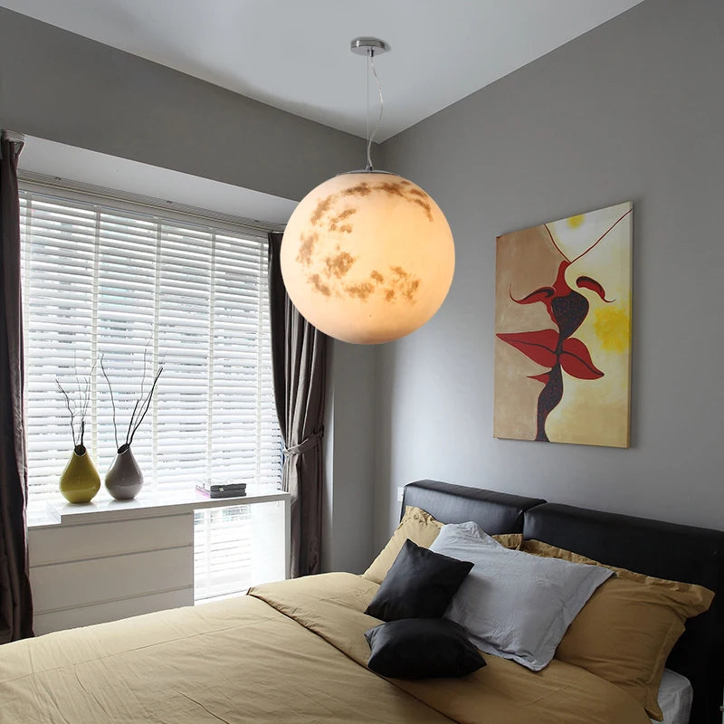 LunaNord – Scandinavische Volle Maan Hanglamp