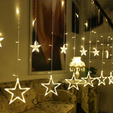 LumiSter 3.5M Sterren Gordijnverlichting – 138 LED Fairy Lights Kerstverlichting