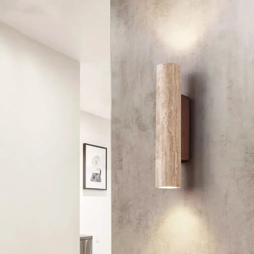 Luxe Marmeren Wandlamp - wandlamp - detail