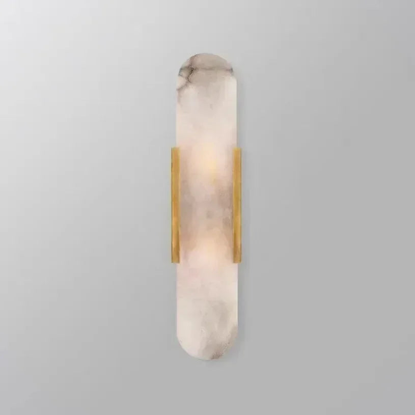Luxe Marmeren Wandlamp – Modern Design met Stijlvolle Verlichting - wandlamp - sfeerbeeld