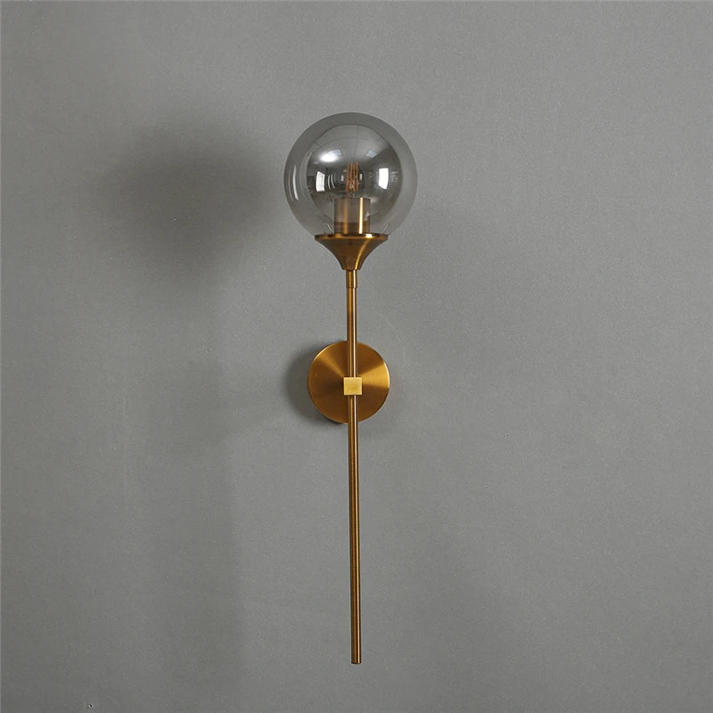 NordicGlow Moderne Gekleurde Glas Wandlamp - wandlamp - verlicht