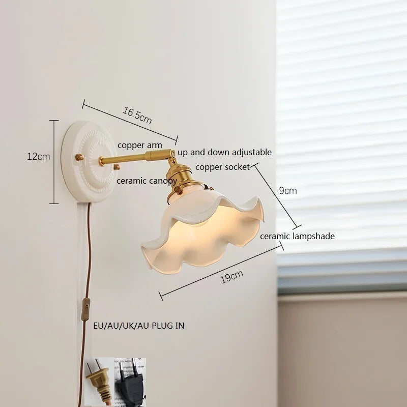 LumièreNova Moderne LED Wandlamp - wandlamp - afmetingen