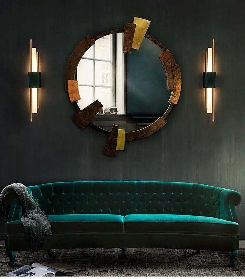 Modern Luxe Marmeren LED Wandlamp