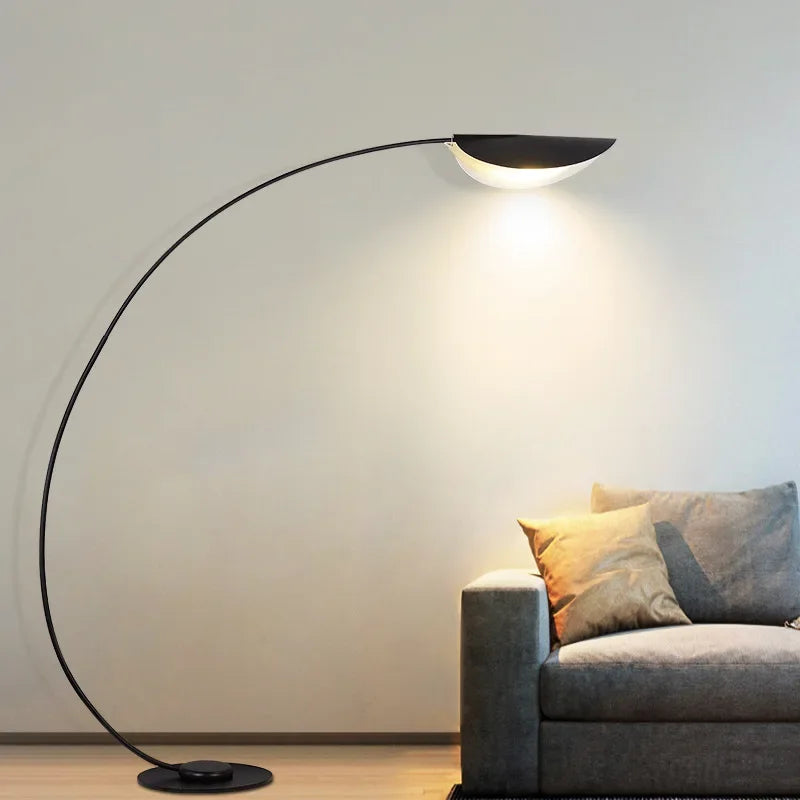 LumiArc Moderne Parabolische LED Vloerlamp - vloerlamp - in de kamer