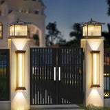 SteelLux LED Buitenlamp – Waterdichte RVS Wandlamp voor Tuin