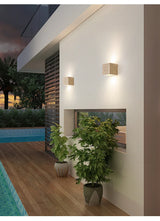 StoneBloc Buitenwandlamp – Natuurlijke Steenlook Wandlamp voor Tuin, Hal & Badkamer