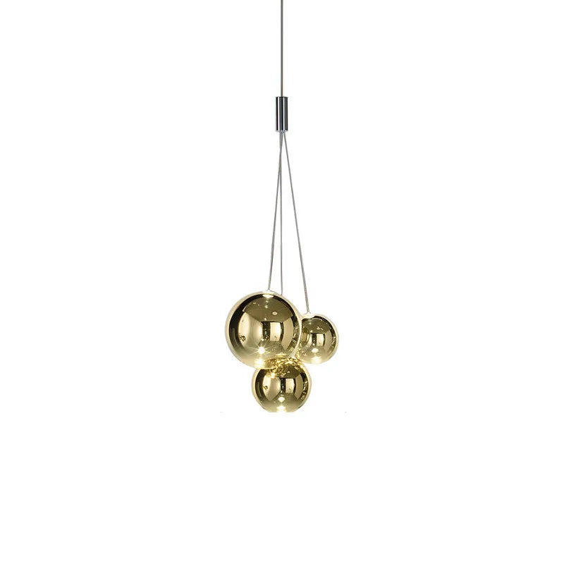 Luxe Glazen Bol Hanglamp - hanglampen - in de kamer