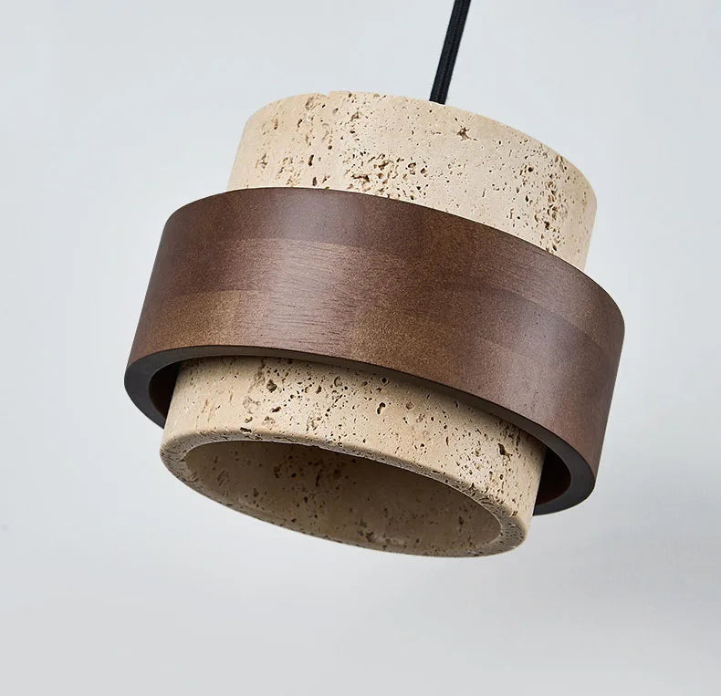 LumiStone Natuursteen LED Hanglamp - hanglampen - gemonteerd